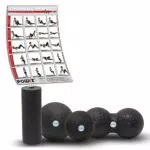 Faszienrolle Set inkl. Workout I Professional Foam Roller Massagerolle I Gymnastikrolle für Triggerpunkt Selbstmassage