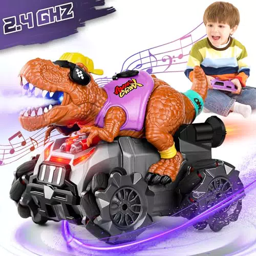 Ferngesteuertes Auto Dinosaurier ab 3 4 5 6 7 8 Jahre