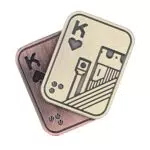 Fidget Slider Spielzeug, Metall Poker Fidget Slider