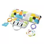 Fisher-Price GJD27 - Musik Spielkissen, stützendes Kissen zum Spielen in der Bauchlage mit Musik