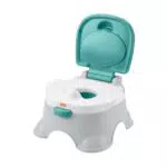 Fisher-Price HPY87 - 3-in-1-Töpfchentrainingsstuhl für Kinder und Fußbank mit abnehmbaren Toilettenring sowie waschbarem Eimer