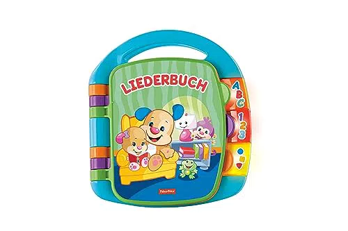 Fisher-Price Lernspaß Liederbuch Baby, Baby Musik Buch ab 6 Monate