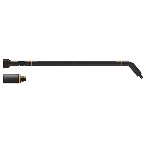 Fiskars Bewässerungs-Set, Mit stufenlos einstellbarer SoftGrip Schlauchdüse und Gießstab mit 3 Funktionen