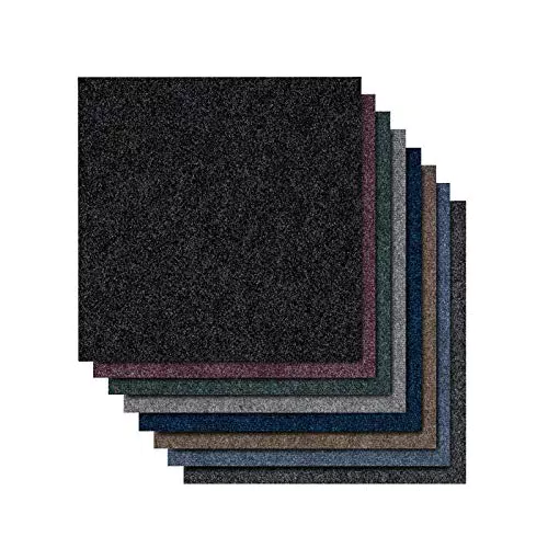 Floordirekt Teppichfliesen Basel, Selbstliegend, Robust & pflegeleicht