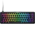 Fnatic Gear, STREAK65, mechanische Gaming-Tastatur mit LED RGB-Hintergrundbeleuchtung - Fnatic Speed Silver-Schalter - kleine