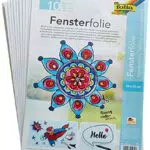 folia 450230 - Fensterfolie farblos, selbsthaftend, ca. 23 x 33 cm