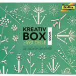 folia 938 - Kreativ Box Wood, Bastelkiste mit über 590 Teilen