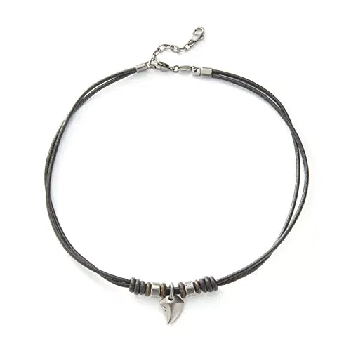 Fossil Herrenschmuck aus edelstahl, 42cm + 5cm Verlängerung