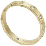 FOSSIL Ring Für Frauen Sadie, Breite: 3.8mm Gold-Edelstahl-Ring