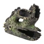 FTVOGUE Aquarium Treibholz Künstliche Holz Baum Stamm Wurzel Garnelen Laichen Boden Cave Vivarium Dekoration