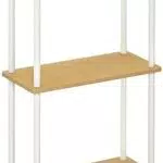 Furinno kompaktes Mehrzweck-Regal mit 3 Ebenen, Buche