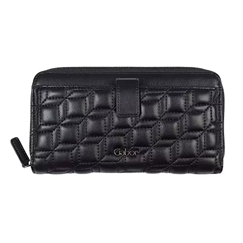Gabor, Hella, Damen, Geldbörse, one size, Schwarz, 20