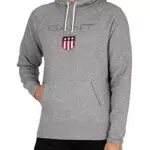 GANT Herren Gant Shield Sweat Hoodie Kapuzenpullover