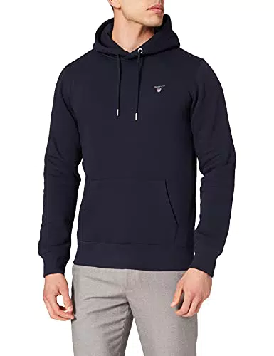 GANT Herren Original sweat hættetrøje Kapuzenpullover