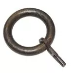 GARDINIA Gardinenringe für Gardinenstangen mit Ø 28 mm