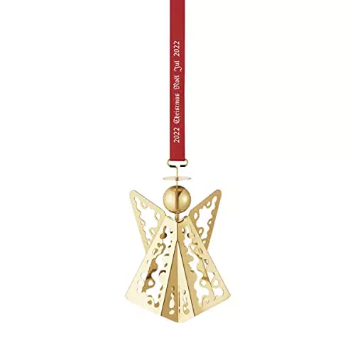 Georg Jensen Weihnachten Mobile Lace Engel Gold plattiert von Sanne Lund Traberg