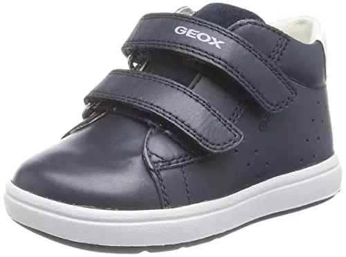 Geox B BIGLIA Boy First Walker Shoe, Navy/Blue