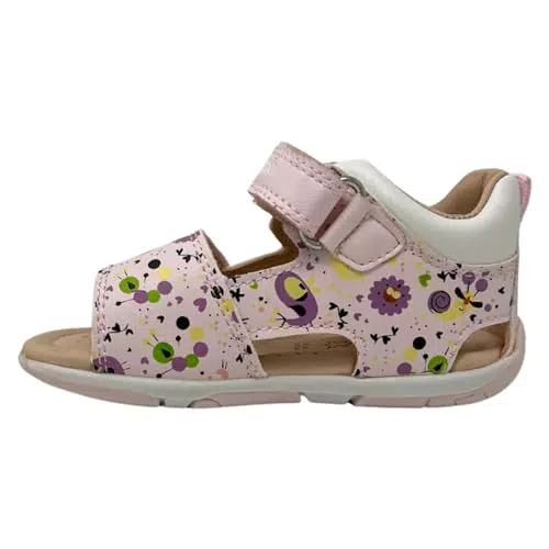 Geox B TAPUZ Girl Sandal,LT PINK/WHITE