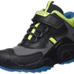Geox Jungen J New Savage Boy B A Schuhe, , Black Fluo Yellow