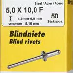 Gesipa Blindniete Mini-Pack 50 Stück 1433537