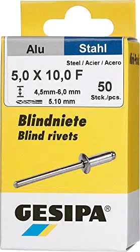 Gesipa Blindniete Mini-Pack 50 Stück 1433537