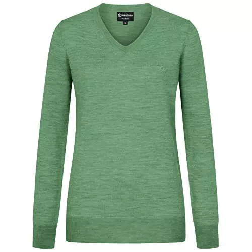 GIESSWEIN Merino Pullover Damen Light V Neck - 100% feinste Merino Lammwolle