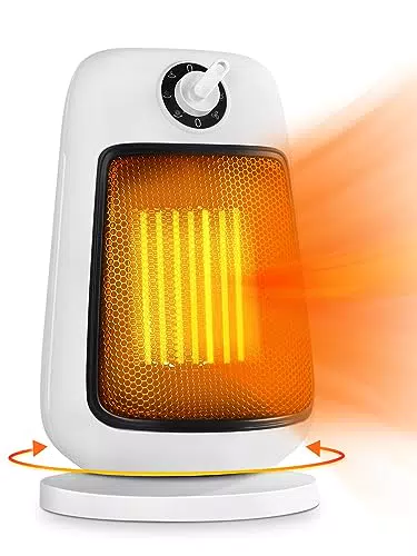 Gimify Heizlüfter Keramik Elektroheizung mit 90° oszillierend