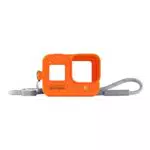 GoPro Hülle + Trageband für HERO8 Black - Hyper Orange