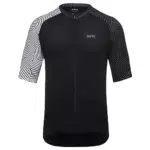 GORE Wear C5 Herren-Kurzarmtrikot Schwarz / Weiß