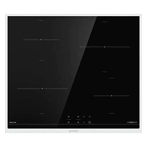Gorenje IT 640 BX Kochfeld Induktion / 60 cm / PowerBoost / TouchControl / Timer / Edelstahlrahmen / Schwarz