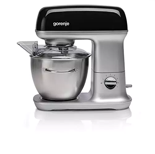 Gorenje MMC 1000 RLBK Küchenmaschine mit 7 Geschwindigkeitsstufen/AC Motor/ 3D Mixen/SuperSilent/EasyClean /Überhitzungsschutz/ Drehzahlregulierung/4