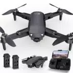 GPS Drohne mit Kamera für Erwachsene 4K HD Camera Drone mit Bürstenlosem Motor Auto Rückkehr nach Hause 5G WiFi Übertragung Faltbar FPV RC Quadcopter UAV Höhe Halten Follow Me 36 Min