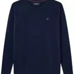 Hackett London Jungen Logo Crew Pullover, blau, 2 Jahre