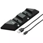 Hama Ladestation Controller Black Thunder schwarz