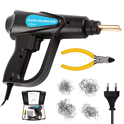 Hancaner 70W Heißhefter, Kunststoff-Schweißgerät Auto-Stoßfänger-Reparatur-Set