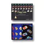 Happy Socks 2-Pack Friday Night Socks Set, farbenfrohe und fröhliche