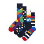 Happy Socks Unisex 4-Pack Multi-Color Gift Set Socken