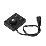 Heizung Regler, DC 12V / 24V Standheizung Knopf Schalter Klimaanlage Schalter für Pkw-LKW-Luft- -Heizung