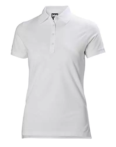 Helly Hansen Damen W Crew Pique 2 Polo, Weiß