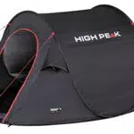 High Peak Wurfzelt Vision 3, Pop Up Zelt für 3 Personen