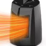 Hihhy Heizlüfter, Heizlüfter Energiesparend leise mit 3 Modi Elektroheizung