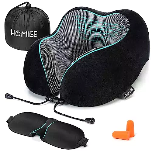 HOMIEE Reise Nackenkissen, Orthopädisches Nackenkissen