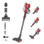 Hoover Akku-Staubsauger H-FREE 100 HOME ohne Beutel mit bis zu 40 Min. Laufzeit I Staubsauger kabellos mit LED-Licht