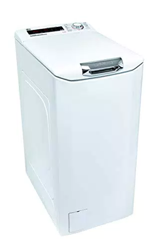 Hoover H-WASH 300 H3TFMQ48TAMCE-84 Waschmaschine Toplader / 8 kg / 1400 U/Min / BPM Inverter Motor / Power Care System / All in One Programm / Slow Motion Öffnungsmechanismus / deutsche Bedienblende