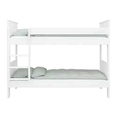 Hoppekids ALBA Kinderbett, Etagenbett, MDF, 75 x 200 cm Liegefläche