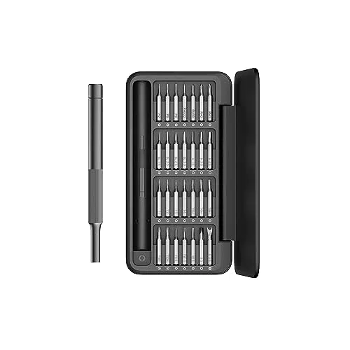 HOTO Feinmechaniker Schraubendreher Set, 28 in 1 Mini Schraubenzieher Satz mit 28 Bits