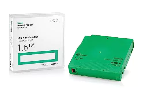 HP C7974A - LTO - 800 GB - 1600 GB - Green - 16-32 °C - 1.27 cm
