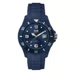 Ice-Watch - ICE forever Dark blue Bio - Blaue Herrenuhr mit Silikonarmband - 020340