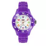 Ice-Watch - ICE mini Purple - Lila Mädchenuhr mit Silikonarmband - 000788