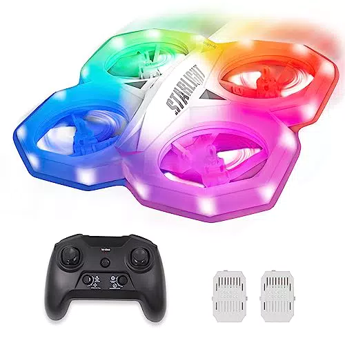 IDEA1 Mini Drohne mit 11 LED Lichtmodus für Anfänger
